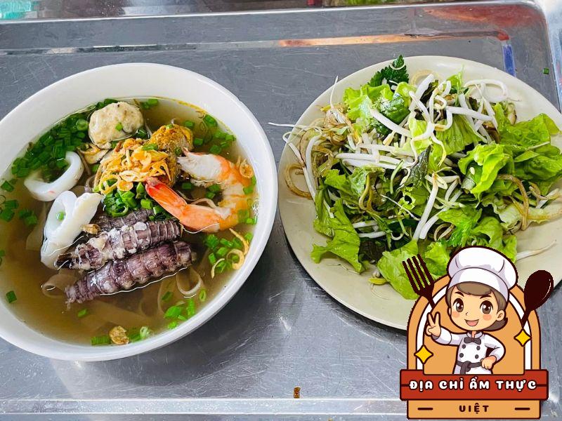 bún hải sản bề bề