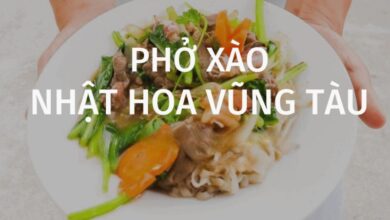 Phở xào nhật hoa vũng tàu